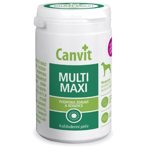 Мультивитаминный комплекс Canvit Multi Maxi for dogs для собак крупных пород 230 г (can53375)