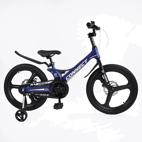 Дитячий велосипед Corso Connect 20 дюймів синій (MG-20376)