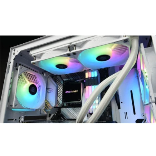 Кулер Enermax HF120 ARGB 120mm White 3-Pack (UCHF12PARGB-W-BP3): Регулировка оборотов широтно-импульсная модуляция (PWM)