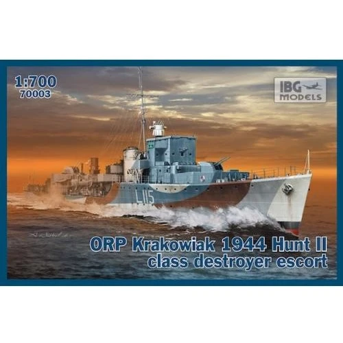 Модель IBG Models Сторожевой корабль класса эскорт ORP "Krakowiak", 1944 (IBG70003)