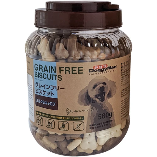 Лакомство для собак DoggyMan Biscuits Milk&Carob печенье бисквит молоко&кэроб 580 г (56184)