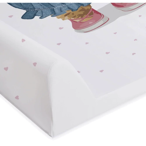 Пеленальна дошка Ceba Baby Fluffy Puffy Lizzy 50x70 см малюнок (W-203-132-685)