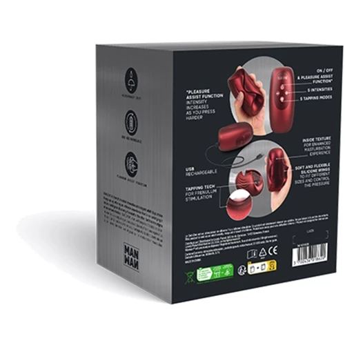 Мастурбатор Manwan SUB.ONE Velvet Red
