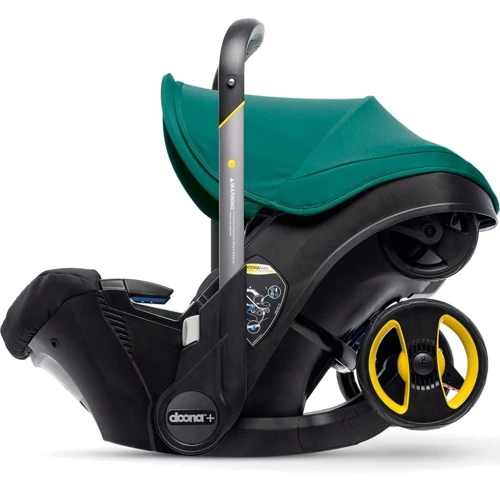 Автокресло Doona Infant Car Seat / Racing Green: Внутренние ремни 5-ти точечные, с мягкими накладками
