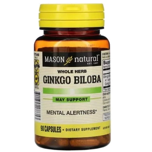 Mason Natural Ginkgo Biloba Гінкго Білоба 90 капсул