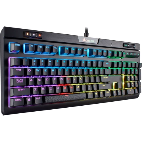Клавиатура Corsair Strafe RGB MK.2 Mechanical Cherry MX Red Black (CH-9104110-RU): Тип клавиатуры игровая