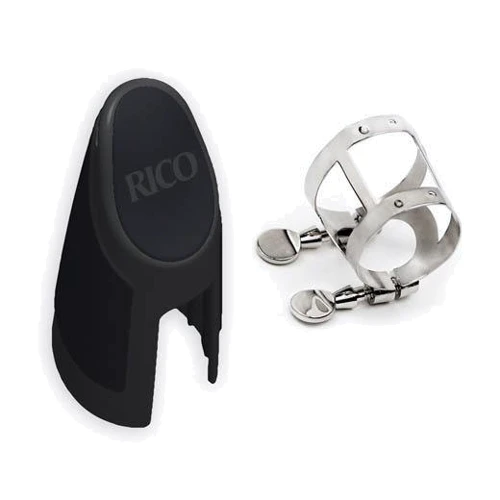 RICO RCL1N Rico Ligature & Cap - Bb Clarinet Nickel Plated