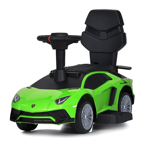 

Детский электромобиль-толокар 2в1 Bambi Lamborghini зеленый (M 5777EBL-5)