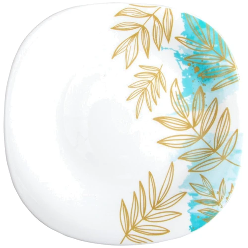 Тарелка обеденная Vittora Square Золотая ветка 24 см (V-240Sgr): Тип Тарелка обеденная