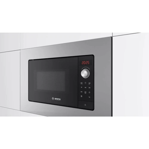 Встраиваемая микроволновая печь Bosch BEL623MS3: Цвет нержавеющая сталь