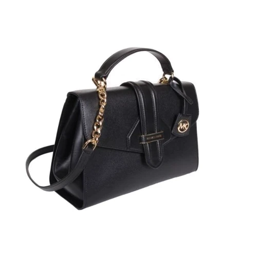 Жіноча каркасна сумка Michael Kors Bleecker MD чорна (30F9G0BS2L001): Стать жіночий