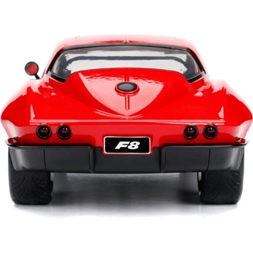 Машина металлическая Jada Форсаж Chevrolet Corvette 1966 Красная 1:24 (253203010): Тип Готовая модель