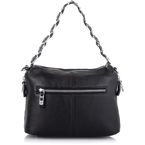 Женская сумка тоут Giorgio Ferretti черная (SHIGF2019058-black): Фактура Матовая, Зернистая