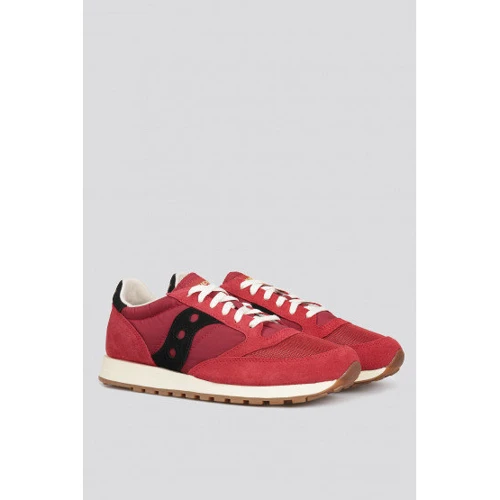 Кроссовки Saucony Jazz Vintage (70368-131s) 39.5 (7.5) бордовые натуральная замша всесезон: Материал верха Натуральная замша