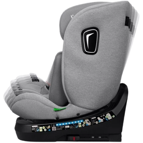 Детское автокресло Lionelo Brave I-size Grey Stone (LO-BRAVE I-SIZE GREY STONE): Внутренние ремни 5-ти точечные ремни безопасности с мягкими накладками регулируются под рост ребенка