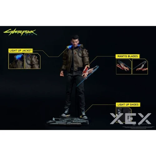 Игровая фигурка Коллекционная фигурка Pure Arts: Cyberpunk 2077 - V Male (PUREARTS-PA001CP): Пол Унисекс
