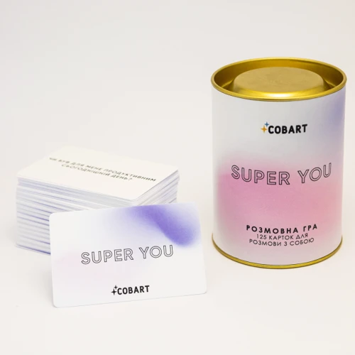 Настольная игра Cobart Super You: Вид развлекательные
