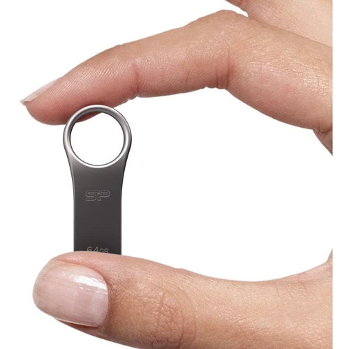 USB-флешка Silicon Power 64GB Jewel J80 USB 3.0 Titan (SP064GBUF3J80V1T): Вага 5.9 г