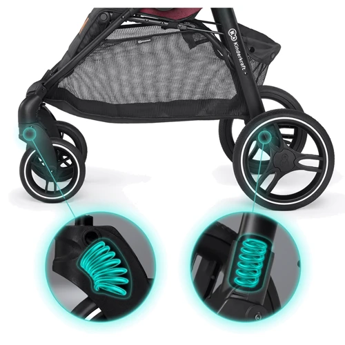 Прогулочная коляска Kinderkraft Grande LX Black (KKWGRANBLK00LX): Возможность установки люльки нет