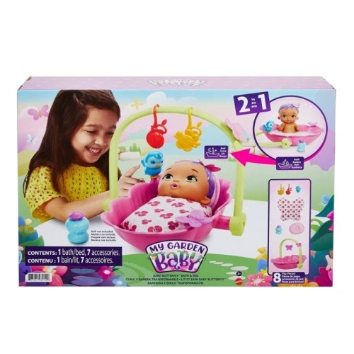 Игровой набор Веселое купание и сладкий сон My Garden Baby HBH46 фото 6