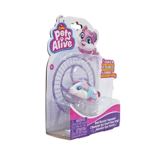 Інтерактивна м'яка іграшка Pets & Robo Alive Хом'ячок Милі (9504-6) фото 3