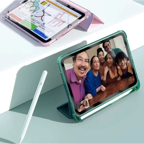 Аксессуар для iPad BeCover Soft Edge with Pencil mount Dark Green for iPad Air 2020/iPad Air 2022 (708769): Цвет зеленый