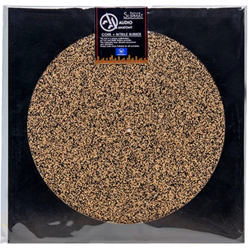 Audio Anatomy Slipmat Cork Nitrile - Diameter 295Mm - Thickness 1.5 mm (ACCLP046) фото 2