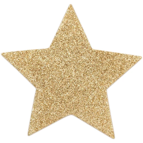 Украшение на соски Bijoux Indiscrets - Flash Star Gold