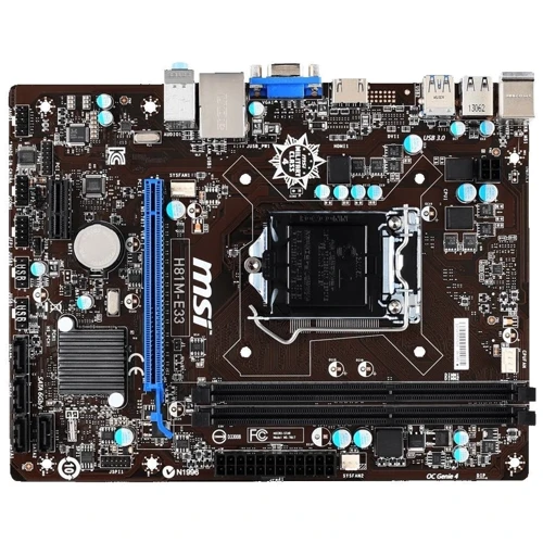MSI H81M-E33: Роз'єми на платі PCI Express x1, SATA 3.0