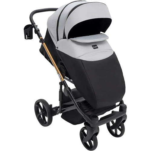 Коляска 2 в 1 Bair Onyx Soft OS-218 серый (680955) фото 7