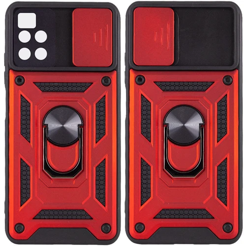 Чохол для телефона Mobile Case Camshield Serge Magnetic Ring Red для Xiaomi Redmi Note 11 Pro / Note 11 Pro 5G