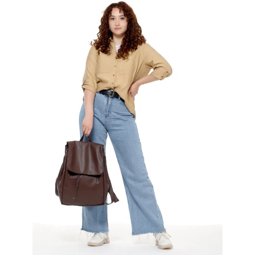 Жіночий рюкзак Sambag Loft LZN коричневий (22400020): Тип Рюкзаки