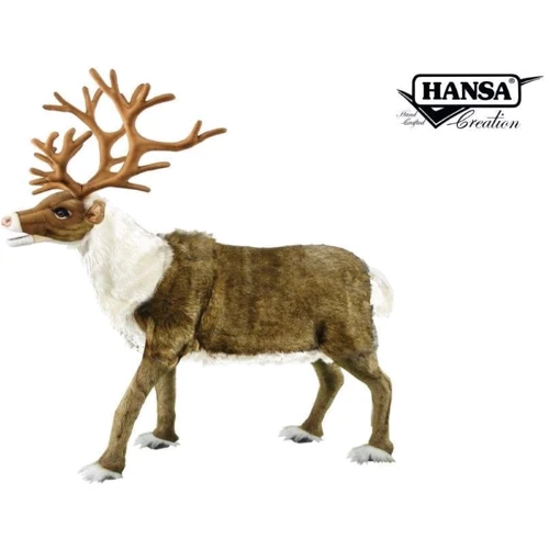 Анимированная мягкая игрушка HANSA Северный олень, высота 120 см (0867): Тип дикие животные