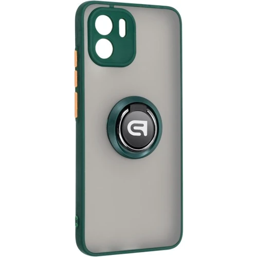 Чехол для телефонов ArmorStandart Frosted Matte Ring Dark Green for Xiaomi Redmi A2 (ARM68375)