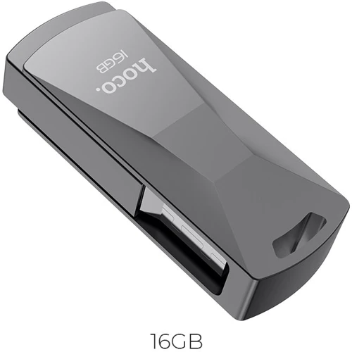 USB-флешка Hoco 16Gb UD5 USB 3.0 Wisdom Black: Максимальная скорость чтения, МБ/с 90