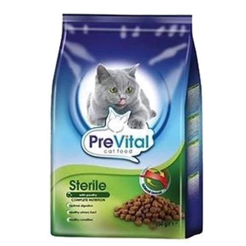 Сухой корм PreVital Classic стерилизованных кошек со вкусом птицы 350 г (5999546172003)
