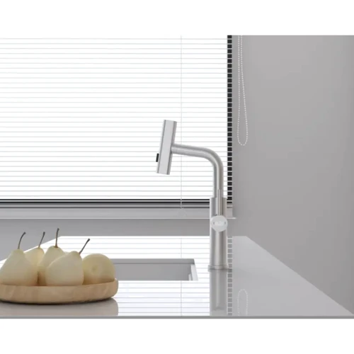 Змішувач для кухонного миття Nett LS-35 Stainless steel