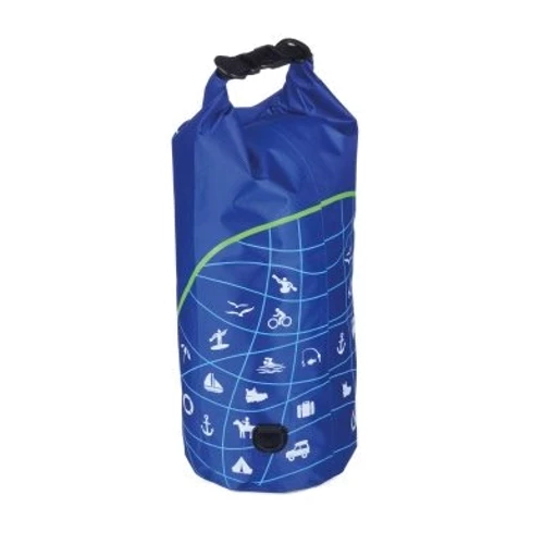 Уличная сумка с защитой от воды Troika WATERPROOF BAG синяя (WPB10/BL)