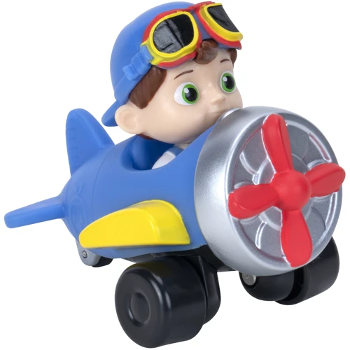 Машинка CoComelon Mini Vehicles Літак (CMW0051): Матеріал пластмасса