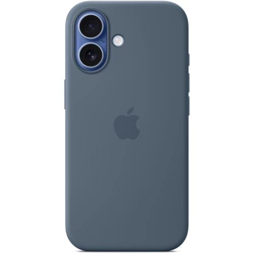 Чехол для iPhone Apple iPhone 17 Silicone Case with MagSafe - Anchor Blue (MGEW4)