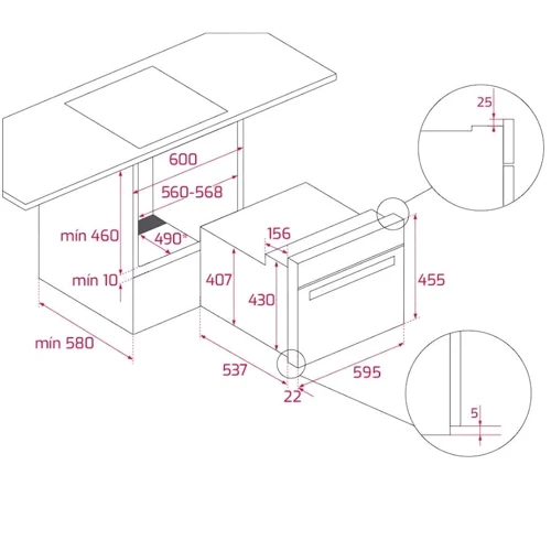 Встраиваемая микроволновая печь Teka MLC 844 WH (40584403): Цвет белый
