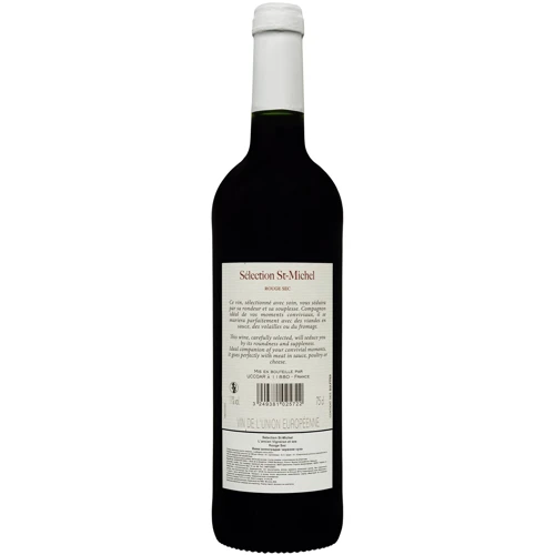 Вино Selection St-Michel Rouge Sec червоне сухе 0.75 л (FSH_3249381025722): Країна виробник Франция