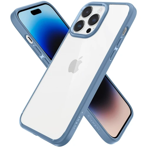 Чехол для iPhone Spigen Ultra Hybrid Sierra Blue (ACS04820) for iPhone 14 Pro Max фото 8