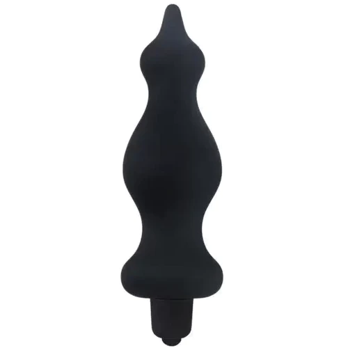 Анальная пробка с вибрацией Adrien Lastic Bullet Amuse Black