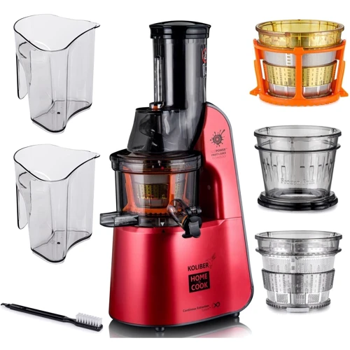 Соковыжималка KOLIBER SqueezeMax KH-SJ2475PE3-R: Уровень шума, дБ 57