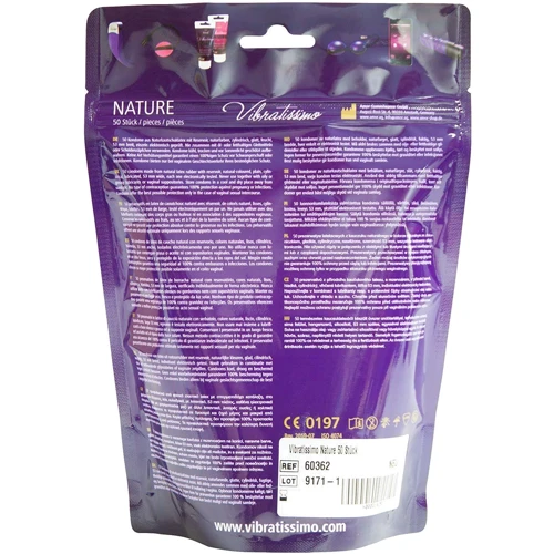 Презервативы Amor Vibratissimo Nature, 50 шт.
