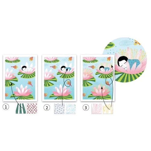 Художній комплект Djeco малювання кистями Німфея (DJ08644)