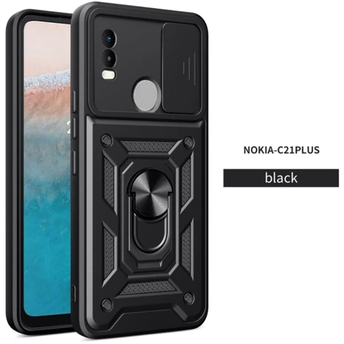 Чехол для телефонов BeCover Military Black for Nokia C21 Plus (709109)