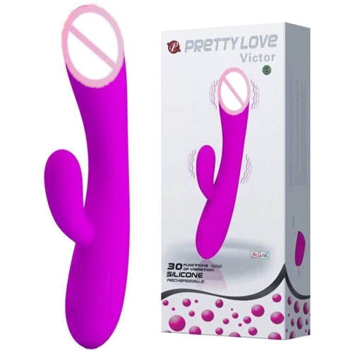 Перезаряжаемый вибратор Pretty Love - VICTOR BI-014282: Для кого Для женщин
