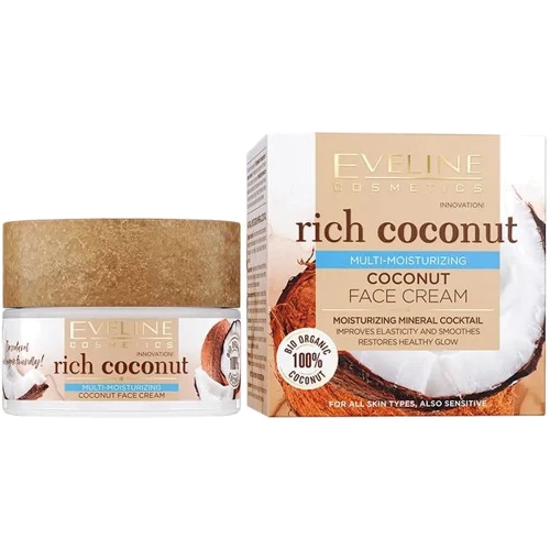 Eveline Cosmetics Rich Coconut Face Cream Крем для лица 50 ml